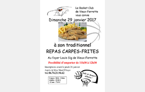 Repas Carpes Frites