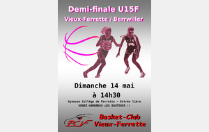 Demi-finale U15F