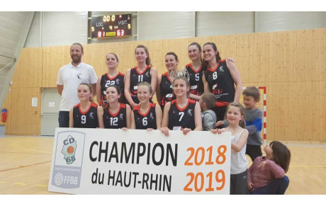 Classement des seniors féminines, saison 2018/2019